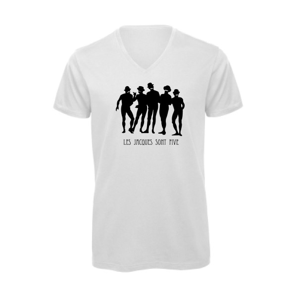 Les Jacques sont Five - Tee-shirt humoristique Homme -B&C - Inspire V/men