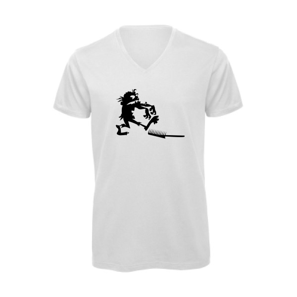 T shirt dark- Zombie gag-B&C - Inspire V/men