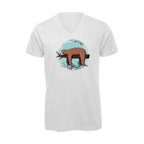 Home sleep home - T- shirt animaux- B&C - Inspire V/men