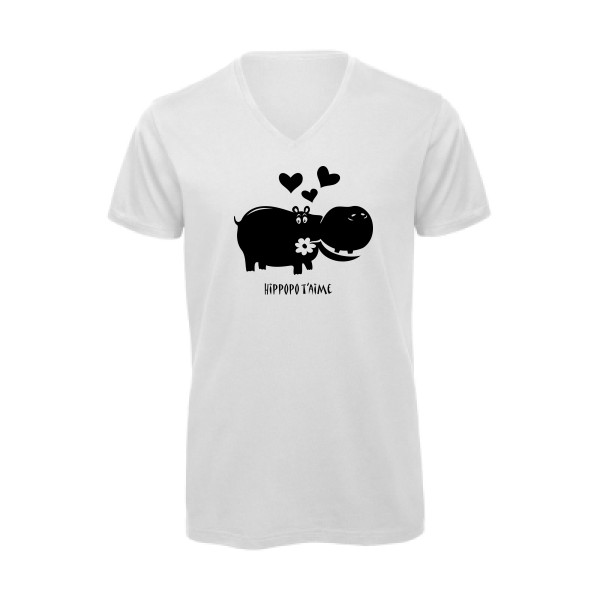 Hippopo t'aime -T shirt bebe -B&C - Inspire V/men