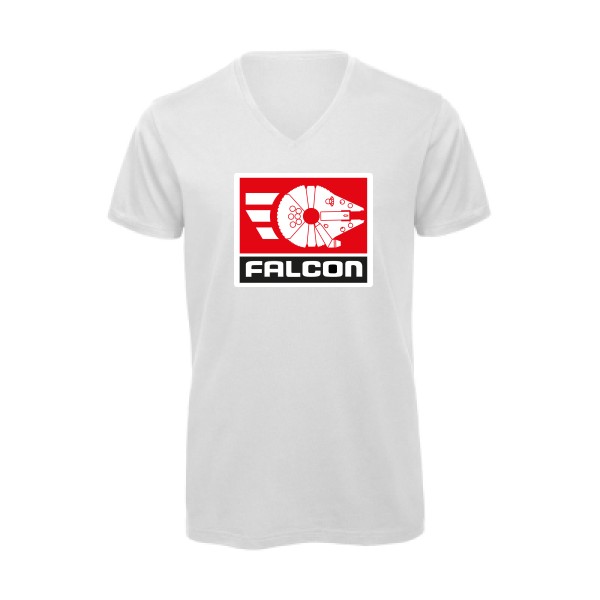 Millenium- T-shirt bio col V Homme - thème papa et super papa-B&C - Inspire V/men -