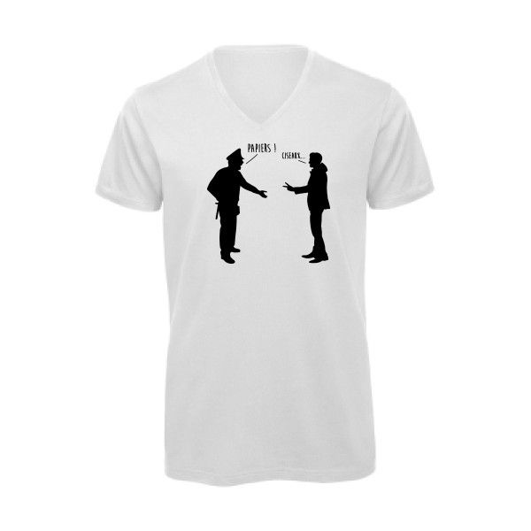 CHIFOUMI - modèle B&C - Inspire V/men - T shirt et vêtement cool - thème parodie -