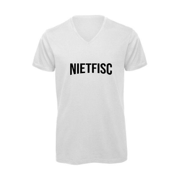 NIETFISC -  Thème tee shirt original parodie- Homme -B&C - Inspire V/men-