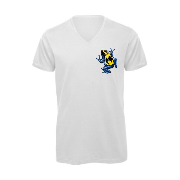 DendroBAT -T-shirt bio col V original - Homme -B&C - Inspire V/men -thème  graphique - 