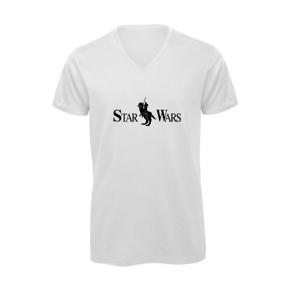 T-shirt bio col V - B&C - Inspire V/men - Star wars lauren