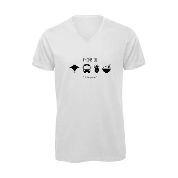 REBUS- T shirt rigolo- modèle B&C - Inspire V/men - 