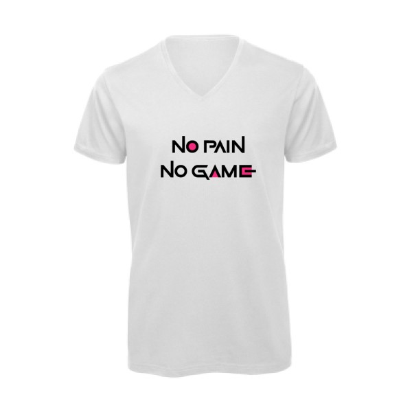 NO PAIN NO GAME ! - B&C - Inspire V/men Homme - thème parodie et cinema -