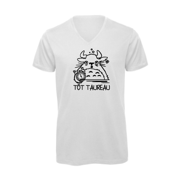 Tot Taureau - Tee shirt rigolo - modèle B&C - Inspire V/men -Homme -