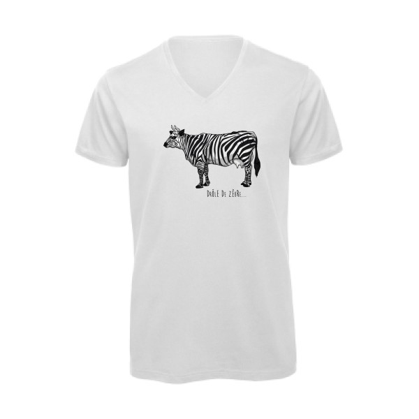 drole de zebre- Tee shirts originaux Homme - modèle B&C - Inspire V/men -
