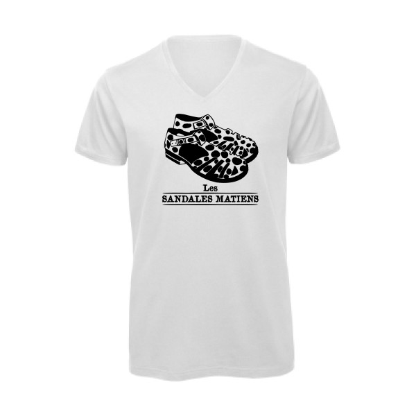 Les sandales matiens - T-shirt original Homme -B&C - Inspire V/men -