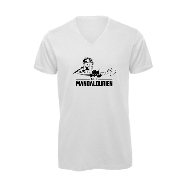T-shirt bio col V - B&C - Inspire V/men - UNE MANDALOURIEN