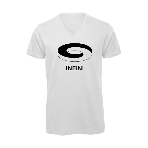 T-shirt bio col V - B&C - Inspire V/men - Infini