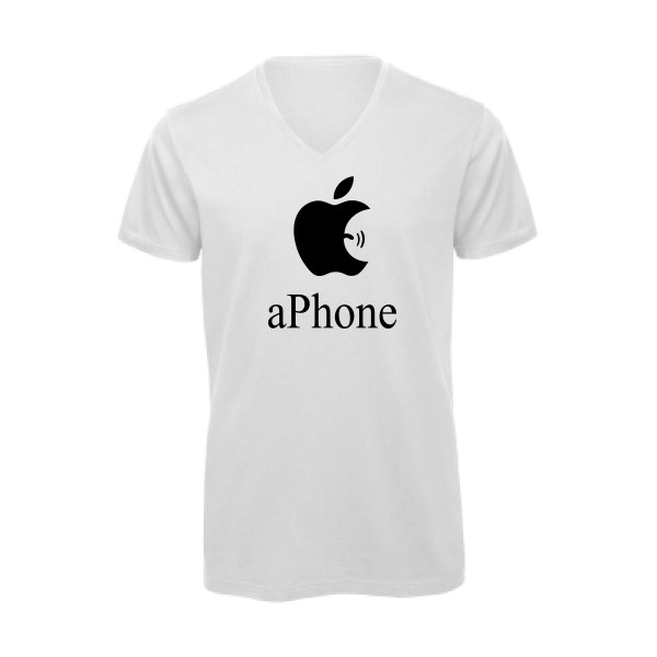aPhone T shirt geek-B&C - Inspire V/men