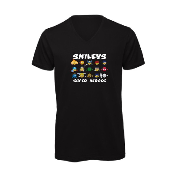 Super Smileys- Tee shirt rigolo - B&C - Inspire V/men -