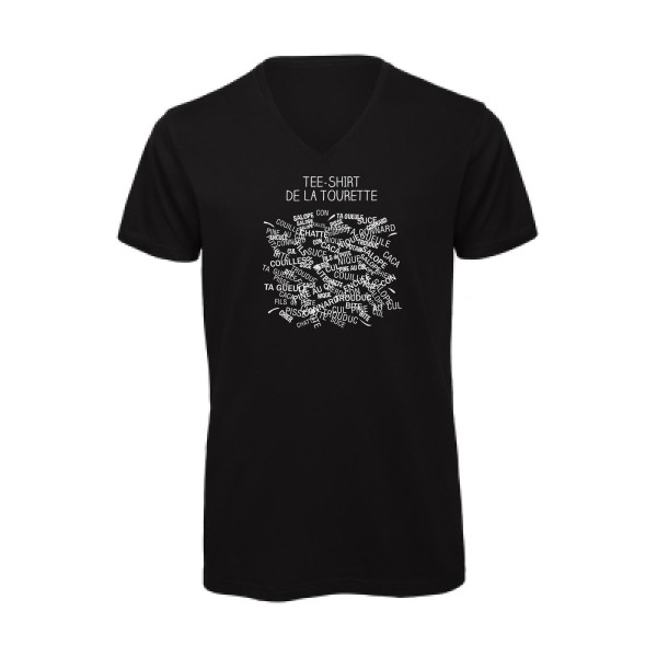 T-Shirt de la Tourette - T-shirt humoristique Homme - modèle B&C - Inspire V/men-