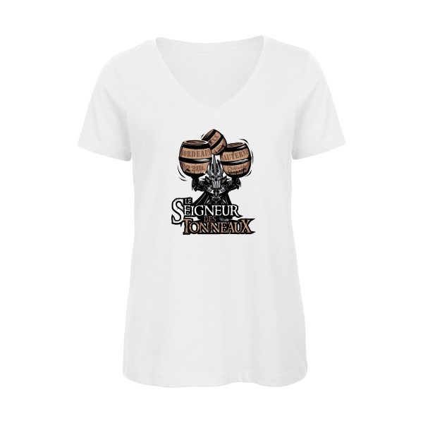 Tee shirt humour Femme  Le Seigneur des Tonneaux -B&C - Inspire V/women 