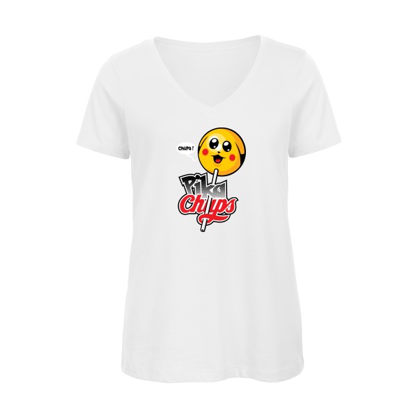 Tee shirt vintage - Pikachups -B&C - Inspire V/women 