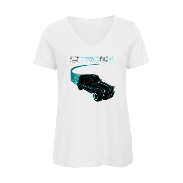 Tron - Tee shirt voiture - B&C - Inspire V/women  -