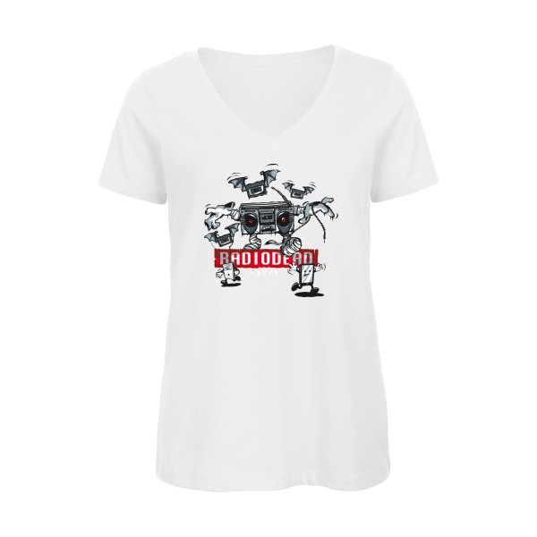 RADIODEAD -T shirt Rock Femme -B&C - Inspire V/women 