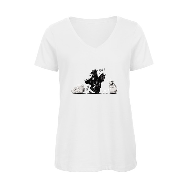 Zéchèques - Tee shirt drole zoro-B&C - Inspire V/women 