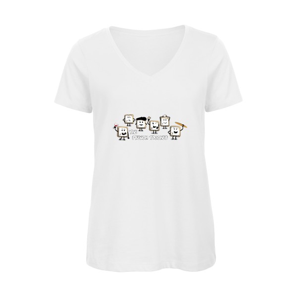 The French Touches - T shirt Geek- B&C - Inspire V/women 