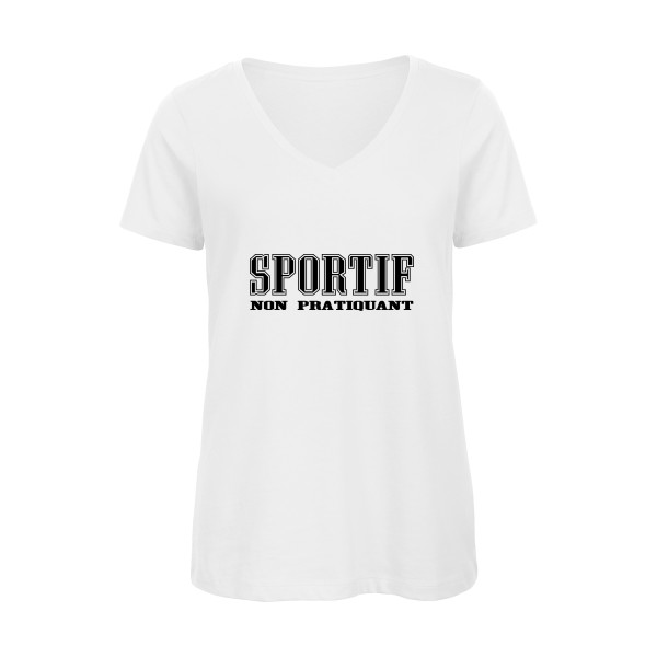 Ma religion - T shirt Humour Femme -B&C - Inspire V/women 