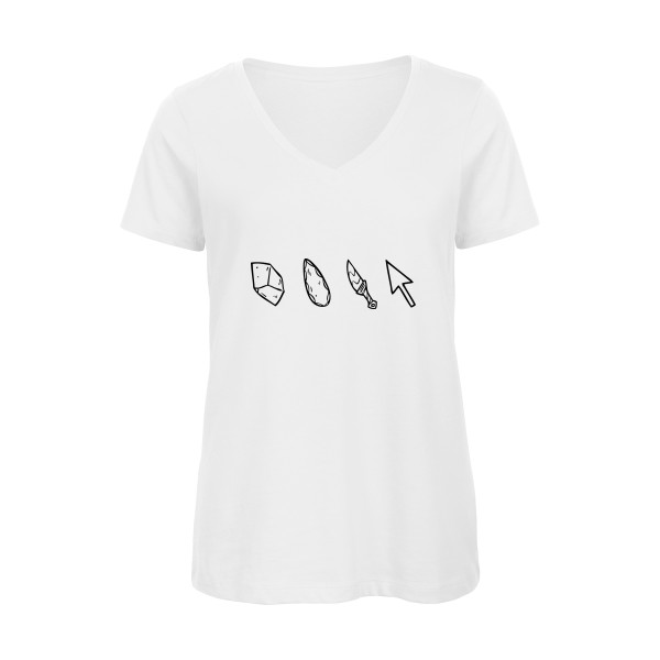 T shirt geek Evolutools -B&C - Inspire V/women 