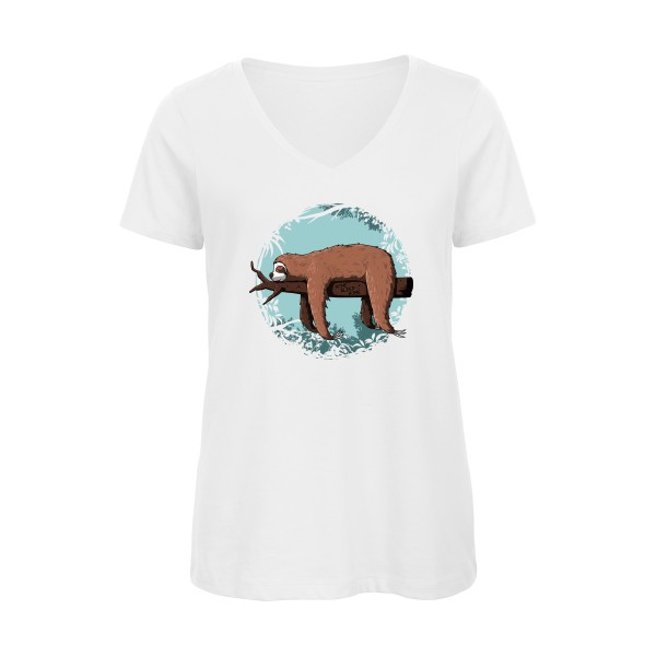 Home sleep home - T- shirt animaux- B&C - Inspire V/women 