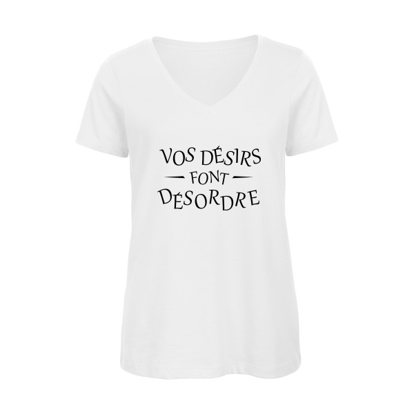 Désordre-T shirt a message drole - B&C - Inspire V/women 