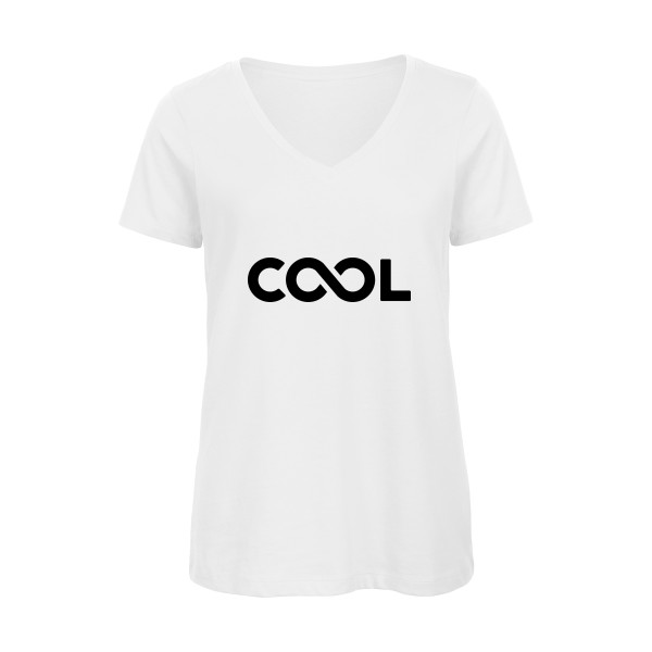 Infiniment cool - Le Tee shirt  Cool - B&C - Inspire V/women 