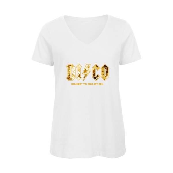 DISCO - T shirt vintage Femme - modèle B&C - Inspire V/women  - thème vintage -