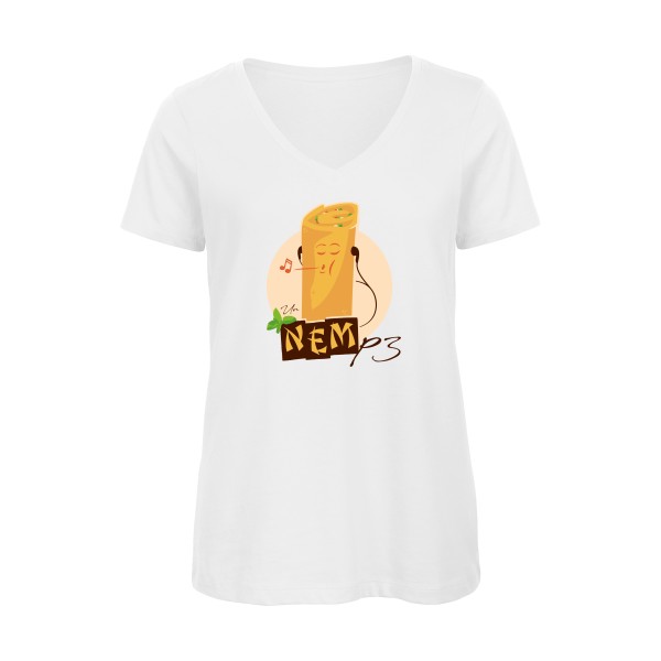 NEMp3-T shirt geek drole - B&C - Inspire V/women 