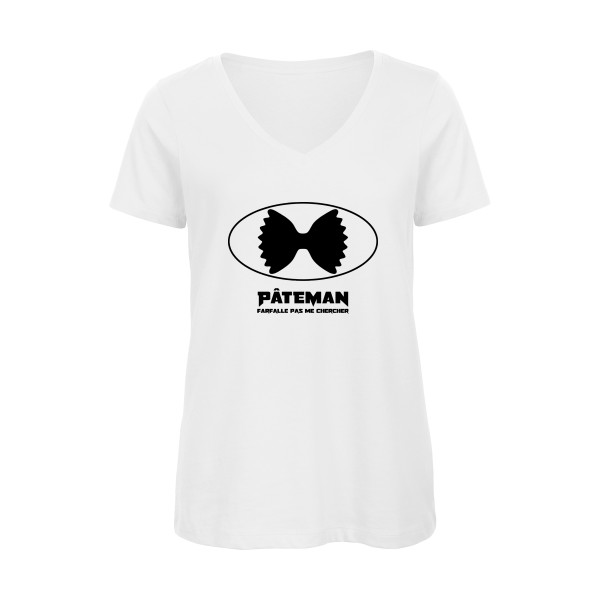 PÂTEMAN - modèle B&C - Inspire V/women  - Thème t shirt parodie et marque  -