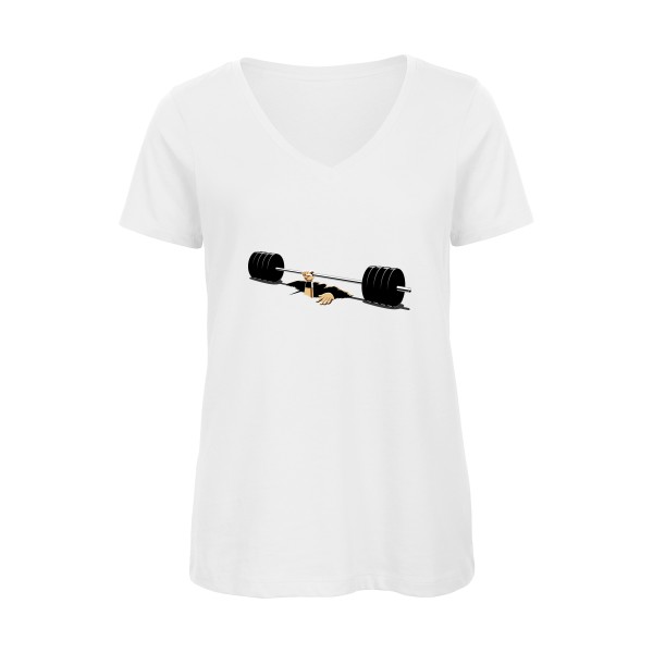 crac- T shirt musculation - B&C - Inspire V/women 