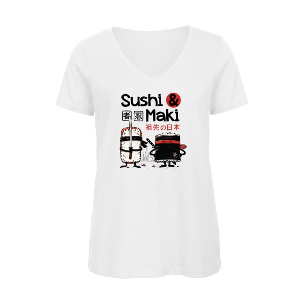 Sushi et Maki-B&C - Inspire V/women  - T-shirts et sweats originaux -
