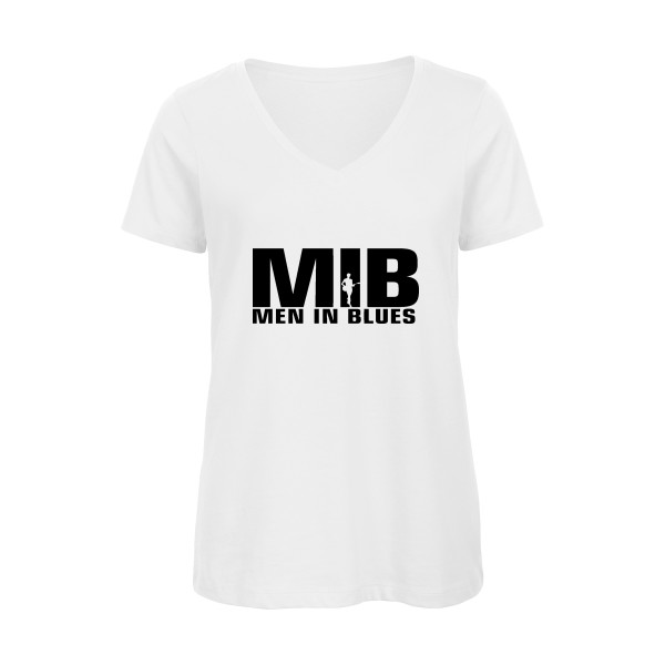 Men in blues - T-shirt thème musique-B&C - Inspire V/women  - pour Femme