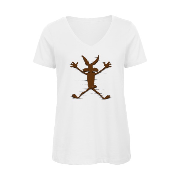 T shirt humoristique -Nouvel échec - modèle T-shirt femme bio col V- B&C - Inspire V/women -