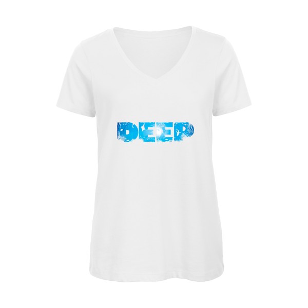 deep- tee-shirt original- modèle B&C - Inspire V/women -