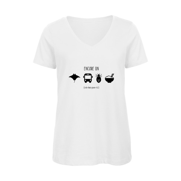 REBUS- T shirt rigolo- modèle B&C - Inspire V/women  - 