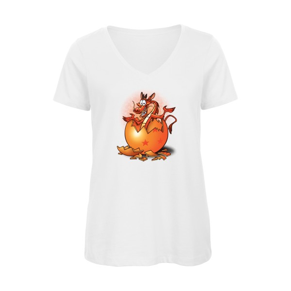 Dragon surprise - modèle B&C - Inspire V/women  - Thème t shirt enfant -