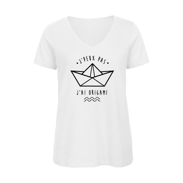 Origami shirt sur B&C - Inspire V/women 