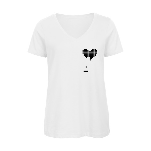le jeu de la vie - T shirt Femme coeur -