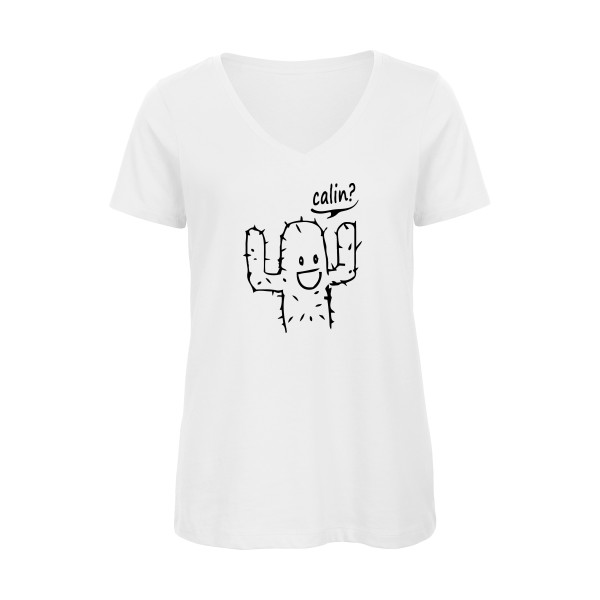 Calin- T shirt drole -B&C - Inspire V/women 
