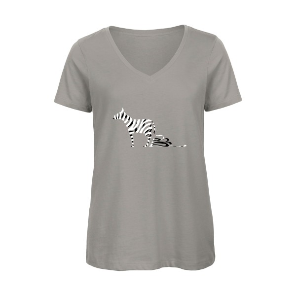 T shirt original Femme - Zèbre -