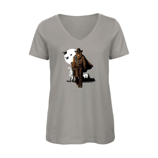 Space Cow-Boy - T shirt imprimé Femme -B&C - Inspire V/women 