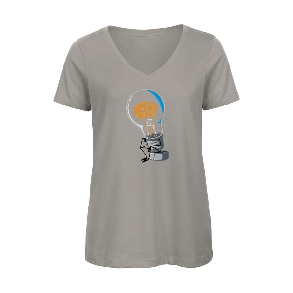 Le penseur  Tee shirt original -B&C - Inspire V/women 