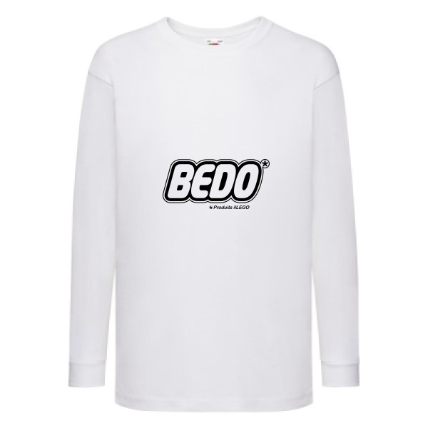 T-shirt enfant manches longues original Enfant  - Bedo - 