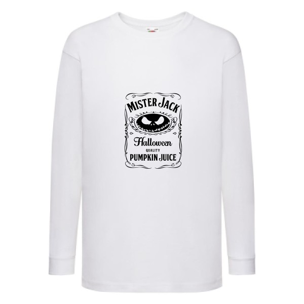 MisterJack-T shirt humour alcool -Fruit of the loom - Kids LS Value Weight T