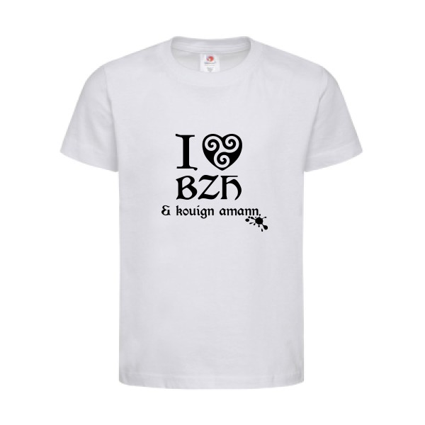 T-shirt léger - stedman-classic T kids (155 g/m2) - Love BZH & kouign