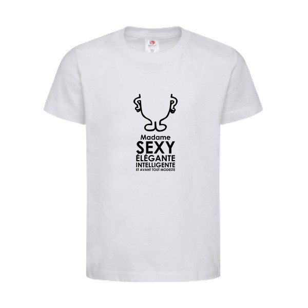 T-shirt léger - stedman-classic T kids (155 g/m2) - Madame Moi